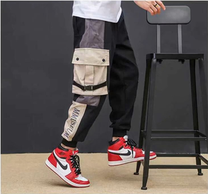 Pantalon cargo respirant de style tendance personnalisé Sweat tactique <span class=keywords><strong>Harun</strong></span> à taille moyenne décontracté pour hommes et garçons prix d'usine - Product Image 5