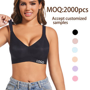 Sujetador Minimizador Personalizado, Sexy, con Relleno, Sin Varillas, Delgado, Suave, con Soporte, Anti-Caída, para Mujeres con Busto Grande - Product Image 1