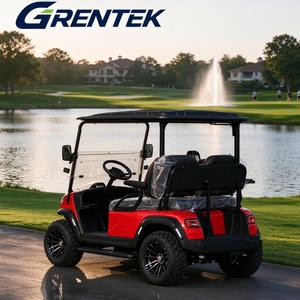 Carrito de Golf Eléctrico Todoterreno de 4 Plazas con Suspensión Independiente Confiable - Product Image 1