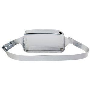 Sac banane vintage pour femme en nylon Loxy gris clair, résistant à l'eau, pour le jogging, les sports de plein air, minimaliste, écologique et tendance - Product Image 2