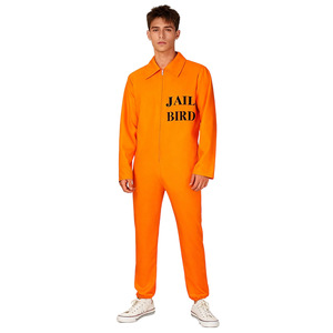 Uniforme de Prisionero Manyusha, Disfraz Naranja Unisex para Adultos, Ropa para Actuaciones de Halloween, Directo de Fábrica - Product Image 3