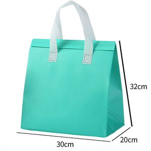 Sac de distribution isotherme personnalisé et durable pour plats chauds et froids, avec poignée, réutilisable, pour la restauration (vente en gros) - Product Image 4