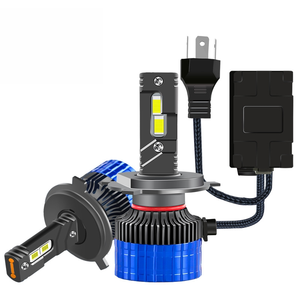 ไฟหน้ารถยนต์ LED รุ่นใหม่ <span class=keywords><strong>V11</strong></span> สามสี กำลังสูง 100W แสงหน้า 6500K - Product Image 1