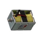 Solénoïde bistable à maintien DC 6V 12V pour serrure de porte, mini solénoïde à aimant permanent, solénoïde push-pull, course de 12 mm