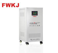 Régulateur de tension entièrement automatique monophasé 30 KVA en cuivre SVC/TND à commande par servomoteur