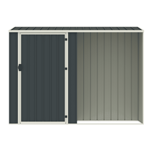 Hangar ELS0508-H180 pour motocyclettes Hangars de rangement dans la cour Hangar en métal - Product Image 5