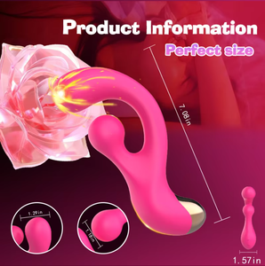 G Spot Rotation AV Masajeador Consoladores oscilantes Vibrador Masturbación femenina Clitris Conejo Vibrador Juguetes sexuales para adultos para mujeres % - Product Image 6