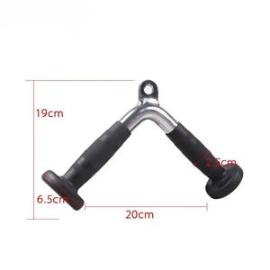 Barra de poleas en <span class=keywords><strong>V</strong></span> para poleas Rising Fitness con logotipo personalizado y material de goma y acero. - Product Image 3