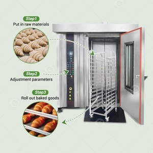 Grande machine <span class=keywords><strong>à</strong></span> produits de cuisson Prix de gros bon marché personnalisé <span class=keywords><strong>Petit</strong></span> <span class=keywords><strong>four</strong></span> électrique rotatif chinois <span class=keywords><strong>à</strong></span> grille électrique - Product Image 5