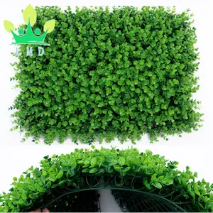 Eucalyptus plant muur Kunstmatige Plant Loof Hedge Gras Mat Greenery Panel Decor Hek Muur 60x40cm