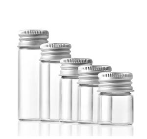 22 मिमी एल्यूमीनियम टोपी सर्पिल ग्लास परीक्षण ट्यूब लीक-प्रूफ राउंड बॉटम इच्छा के साथ आसान कैरी ड्रिफ्ट सुविधा के साथ - Product Image 2