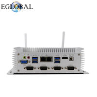 Mini PC sans ventilateur In-tel Co-re I7 4500U Ordinateur industriel pour la maison