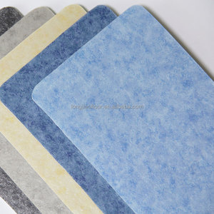Revêtement <span class=keywords><strong>de</strong></span> sol en vinyle PVC adhésif moderne, imperméable et antidérapant, durée <span class=keywords><strong>de</strong></span> vie <span class=keywords><strong>de</strong></span> 20 ans, pour usage intérieur en restaurant et hôtel, surface unie, en rouleau - Product Image 2