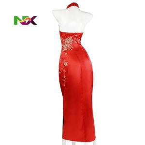 Costume de cosplay de perruque Qipao d'Ada Wong de <span class=keywords><strong>Resident</strong></span> <span class=keywords><strong>Evil</strong></span> 4 Remake, tenue de performance sexy chinoise pour femmes - Product Image 3