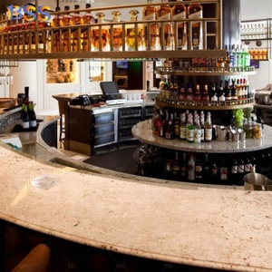 Barra do círculo para a bancada da barra redonda do vinho do escritório do café do clube comercial do restaurante - Product Image 6