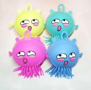 ของเล่นปลาหมึกน้อยเรืองแสง น่ารัก สไตล์การ์ตูน สีสันสดใส รูปสัตว์ในตู้ปลา รูปทรงมาการอง - Product Image 1