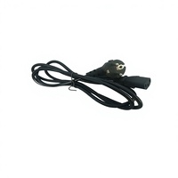 Kabel für Laptop-Adapter Ersatzkabel 1,2m/1,5m Robustes VDE Amerikanischer Standard AC-Stromkabel Verlängerungskabel