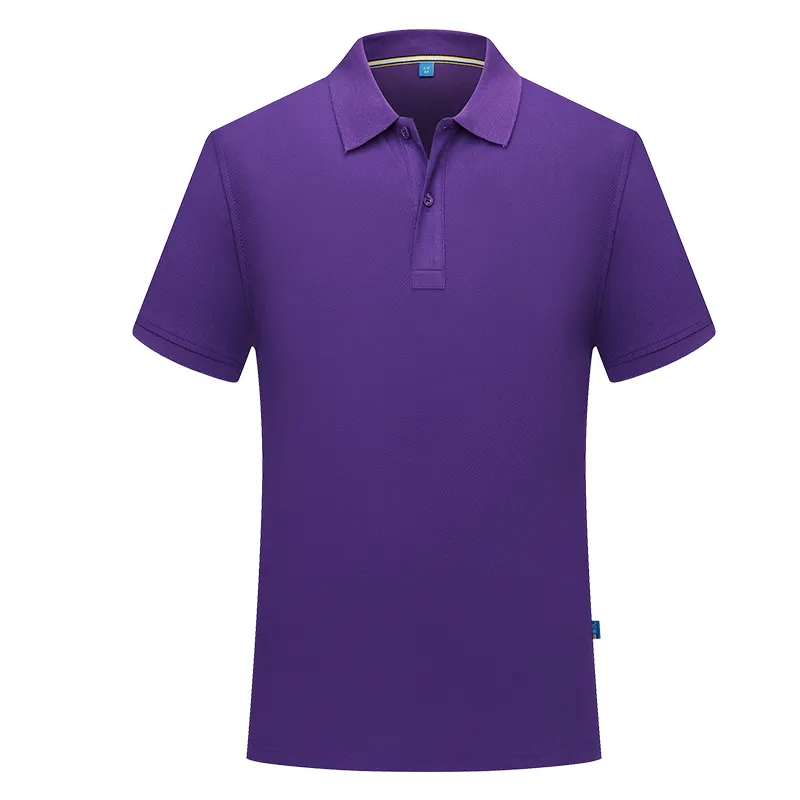 Bán Buôn New Custom Logo Thêu In Đồng Bằng Của Nam Giới 100 Cotton Trống Polo Áo Sơ Mi