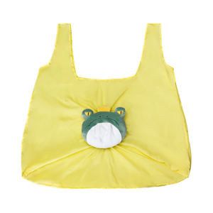 Borsa da viaggio in peluche personalizzata con borsa in Nylon pieghevole con animali, borsa da Shopping riutilizzabile media pieghevole - Product Image 2