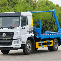 Nouveau camion à benne basculante 4x2 à roues motrices / compacteur de déchets / moteur manuel / pompe – Camion à ordures d'occasion à vendre