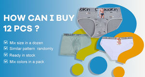 UOKIN Rote Spitzen Damen-<span class=keywords><strong>Tanga</strong></span>-Hosen Übergröße Baumwollhose für dicke Frauen A6154 - Product Image 6