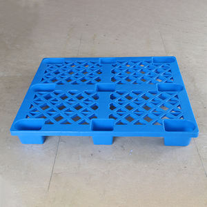 Venda quente Baixo Preço 9 Pés Eco-Amigável Euro <span class=keywords><strong>Pallet</strong></span> <span class=keywords><strong>4</strong></span> Way Único Lado Reciclar Palete De Plástico para Logística e Armazém - Product Image 1