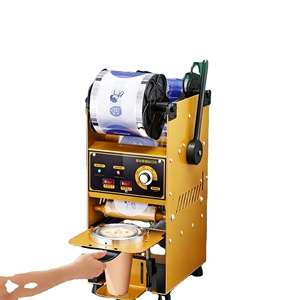 Machine à sceller les gobelets en plastique pour bubble tea, manuelle, WY-802D/WY-802D-12 - Product Image 1