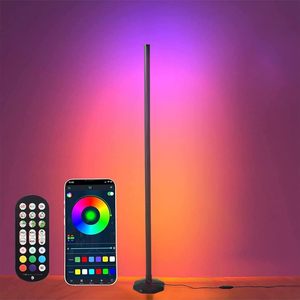 Lampadaire LED RGB Lampadaire LED minimaliste et intelligent Lampadaire LED à couleurs changeantes Design moderne - Product Image 4