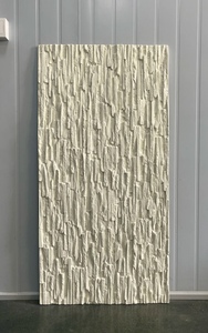 Panneau de pierre PU écologique pour décoration murale Surface solide Murs en granit marbré artificiel Durable Esthétiquement agréable - Product Image 5