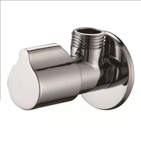 Vanne d'angle en zinc chromé pour robinet de cuisine, accessoire de robinet avec design professionnel, meilleur vanne d'angle