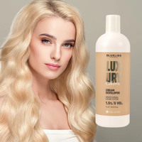 Venta al por Mayor de Crema Reveladora de Color para Cabello LUXLISS, Crema Reveladora Profesional para Salón de Belleza, 5 Volúmenes, 1.5%, para Coloración y Decoloración