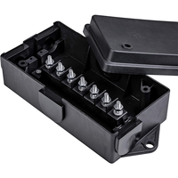 Boîte de jonction électrique 7 voies 7JBB pour boîte de connexion de câblage de remorque, boîtier en PP, boîtier d'instruments