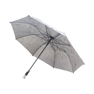 Sharkk 99 Amaze 2 Fold <b>Umbrella</b> for Men and Women Printed Compact Rain <b>Umbrella</b> with Strong Iron Frame Handle - Product Image 2