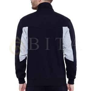Wholesale Customized Men Sportswear Tracksuits <b>Sets</b> for <b>Gym</b> Wear <b>Cheap</b> Price Zipper Style Men Casual Tracksuit for Outerwear - Product Image 5