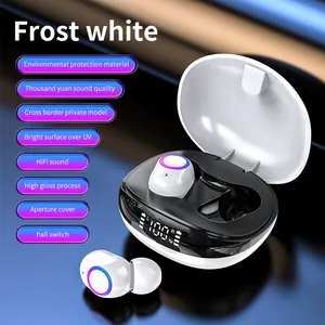 TWS BT 5.2 F8 Earphone Wireless Earbuds Noise Cancelling LED Display Handsfree Earbuds for phone