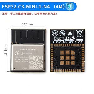 Module ESP32 <span class=keywords><strong>ESP</strong></span>-32E <span class=keywords><strong>ESP</strong></span>-<span class=keywords><strong>32S</strong></span> /<span class=keywords><strong>C3</strong></span>, dispositif de programmation, WiFi Bluetooth double mode, CPU double cœur ESP32-<span class=keywords><strong>C3</strong></span>-MINI-1-N4 (4M) sans spécifications précises - Product Image 2