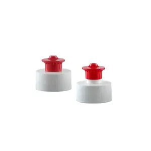 28mm pull push plastic cap voor plastic fles