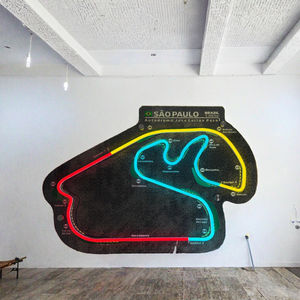 Letrero Luminoso de Neón con <span class=keywords><strong>Circuito</strong></span>, Diseño de Logotipo de Auto, Acrílico, 3500K, Inspirado en <span class=keywords><strong>Carreras</strong></span>, Letrero Publicitario para Hombre, Novedad 2026 - Product Image 3