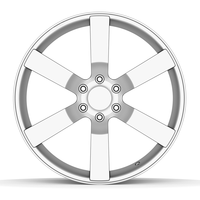 Roues d'usine haut de gamme 18 19 20 22 24 pouces Busshed roues de camion forgées en alliage monobloc à 6 rayons 6X135 pour F-150 Ford