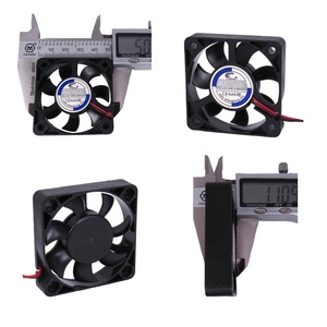 Kipas Bahan Plastik Pabrik Cina Kipas DC 5010 12V 24Volt Pendingin Kipas Printer 3D Volume Udara Besar Senyap 50Mm - Product Image 2