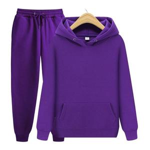 Ensemble sweatshirts de fitness personnalisés pour hommes pullover de gym avec pantalon de <span class=keywords><strong>jogging</strong></span> 13 couleurs unies pour hommes ensemble de sweatshirts à capuche pour hommes - Product Image 2