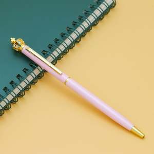 Bolígrafo Promocional de Metal con Cristales de Imitación, para Oficina, Escuela, Publicidad, Marketing, con Diseño de Corona y Forma de Animal - Product Image 4