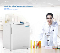 Congélateur vertical de laboratoire HARON DW-FL90 90L -40 degrés avec contrôle par microprocesseur pour applications biomédicales