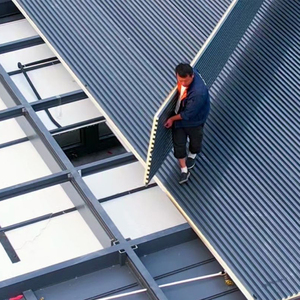 Nhà máy trực tiếp hiện đại Polyurethane cách điện thép tấm lợp nhôm kim loại siding tấm Tường nhiệt chống cháy cho - Product Image 6