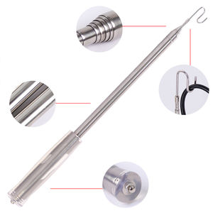 เครื่องมือจับยึดแบบยืดหดได้ทำจากสแตนเลส พร้อมด้ามจับ PVC ปรับความยาวได้ ใช้สำหรับดึง/ดันสายเคเบิล (อเนกประสงค์) - Product Image 2