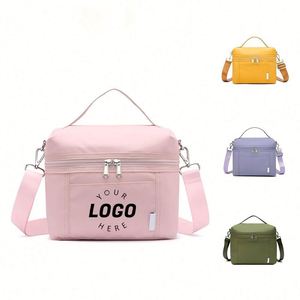 Custom Insulated Cooler <b>Bag</b> Lightweight Nylon Waterproof Box <b>Work</b> Medium <b>Lunch</b> <b>Bags</b> <b>for</b> <b>Women</b> - Product Image 1