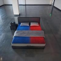 Matelas rafraîchissant AuraPrime à double zone, système de refroidissement et de chauffage pour lit, 10-55°C, silencieux (30 dB)