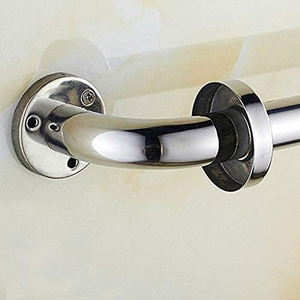 Barre d'appui murale en acier inoxydable brossé, antidérapante, pour douche, toilettes, aide à la mobilité des personnes âgées - Product Image 6