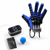 Gant d'exercice robotique pour la main approuvé CE RoHS, entraîneur pneumatique portable pour la mobilité des doigts, soulagement de la raideur des mains, vente en gros