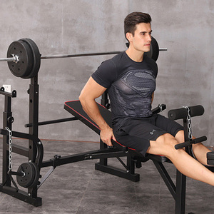 Bán buôn gấp trọng lượng thiết lập với băng ghế dự bị Báo Chí giường sức mạnh đào tạo có thể điều chỉnh trọng lượng băng ghế dự bị - Product Image 5